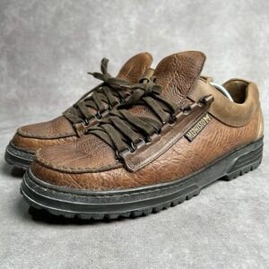 Mephisto Oxford Men 11M Cruiser Originals Shoes Brown Leather Lace Up Sneakers